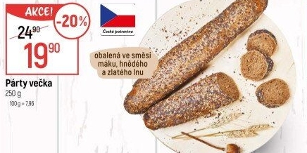 Pečivo Párty večka