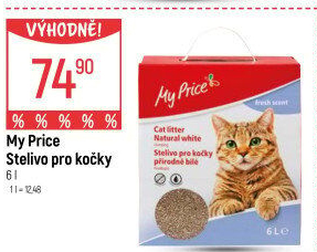 Stelivo pro kočky My Price