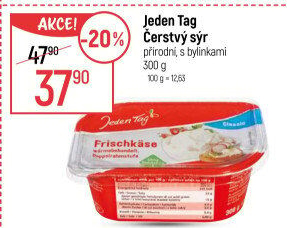 Sýr čerstvý Jeden Tag