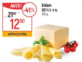 Sýr Eidam 30%