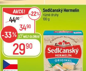Sýr Hermelín Sedlčanský