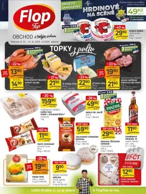 akční leták FLOP TOP 8.10.2025-14.10.2025