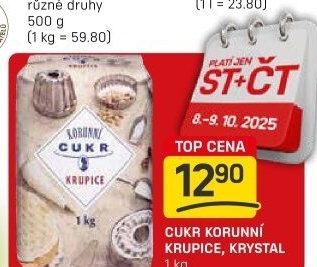 Cukr krupice Korunní
