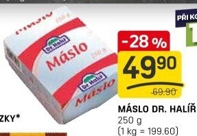 Máslo Dr.Halíř