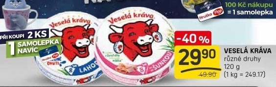 Sýr tavený Veselá kráva