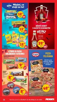 akční leták Penny Market 9.10.2025-15.10.2025
