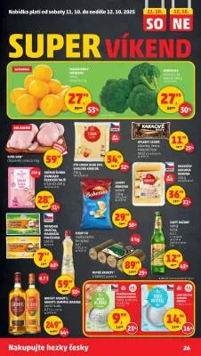 akční leták Penny Market 9.10.2025-15.10.2025