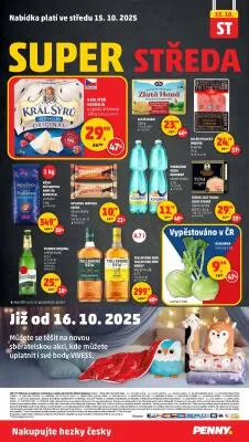 akční leták Penny Market 9.10.2025-15.10.2025