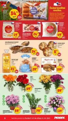 akční leták Penny Market 9.10.2025-15.10.2025