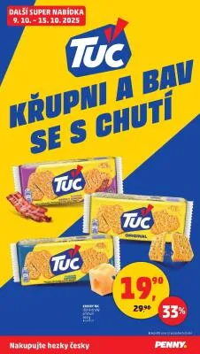 akční leták Penny Market 9.10.2025-15.10.2025