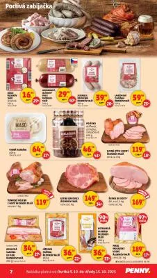 akční leták Penny Market 9.10.2025-15.10.2025
