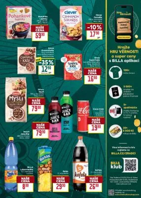 akční leták BILLA 8.10.2025-14.10.2025