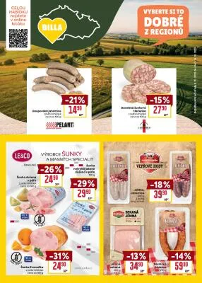 akční leták BILLA 8.10.2025-14.10.2025