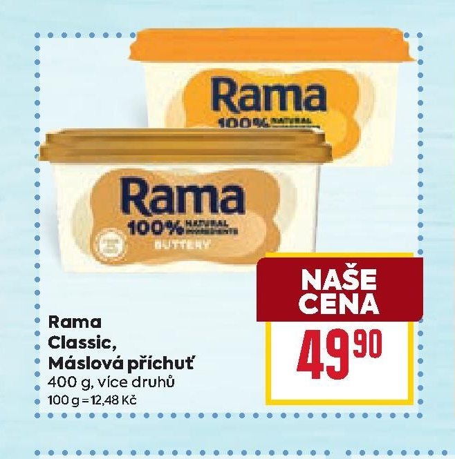 Rama Classic, Máslová příchuť