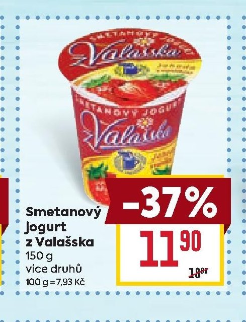 Smetanový jogurt z Valašska