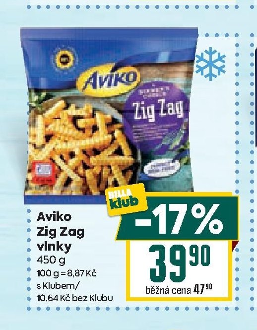 Aviko Zig Zag vlnky