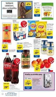 akční leták Tesco 8.10.2025-14.10.2025