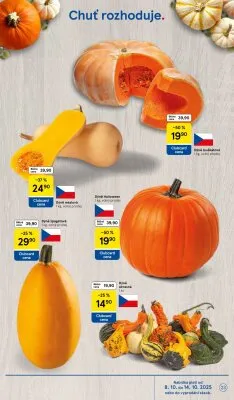 akční leták Tesco 8.10.2025-14.10.2025