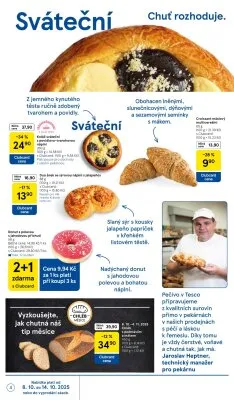 akční leták Tesco 8.10.2025-14.10.2025