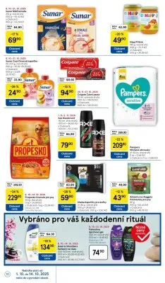 akční leták Tesco 8.10.2025-14.10.2025