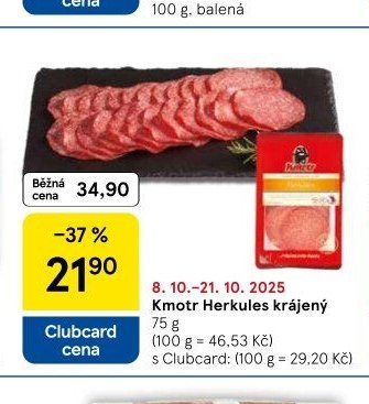 Kmotr Herkules krájený