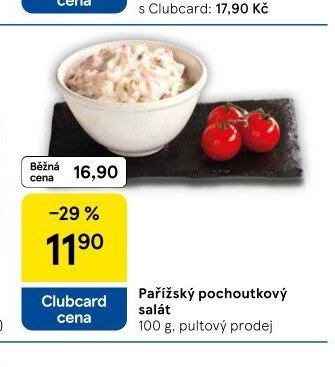 Pařížský pochoutkový salát