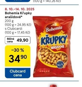Bohemia Křupky arašídové