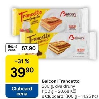 Dezert Trancetto Balconi