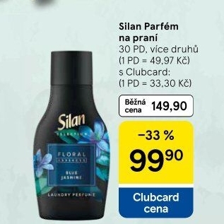 Parfém na prádlo Selection Silan