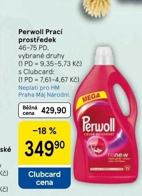 Prací prostředky Perwoll
