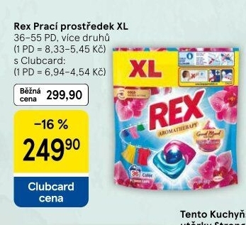 Prací prostředky Rex