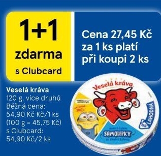 Sýr tavený Veselá kráva