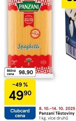 Těstoviny Panzani