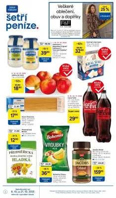 akční leták Tesco 8.10.2025-14.10.2025