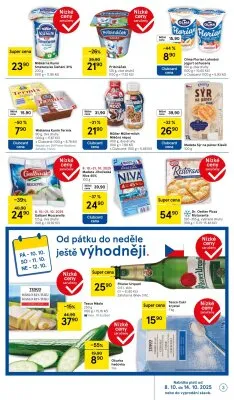 akční leták Tesco 8.10.2025-14.10.2025