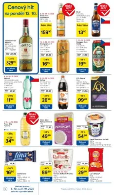 akční leták Tesco 8.10.2025-14.10.2025