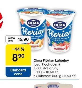 Olma Florian Lahodný jogurt ochucený 150 g