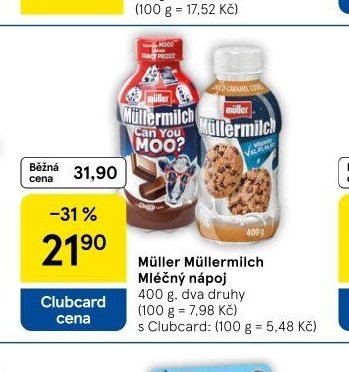 Müller Müllermilch Mléčný nápoj 400 g