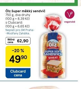 Ölz Super měkký sendvič