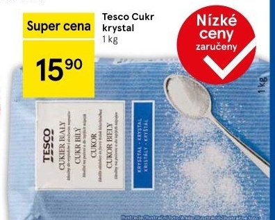 Cukr krystal Tesco