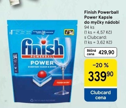 Kapsle do myčky Finish