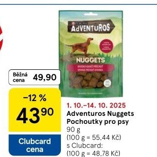 Pochoutky pro psy Nuggets Adventuros Purina