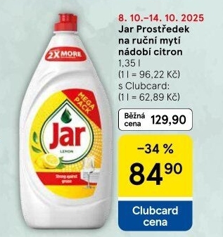 Prostředek na nádobí Jar