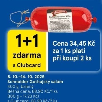 Salám Gothaj Schneider