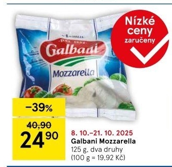 Sýr Mozzarella Galbani