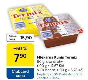 Termix Mlékárna Kunín