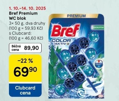 WC blok tuhý Premium Bref