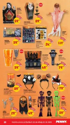 akční leták Penny Market 9.10.2025-15.10.2025