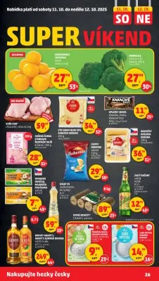 akční leták Penny Market 9.10.2025-15.10.2025