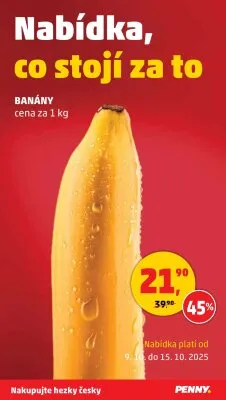 akční leták Penny Market 9.10.2025-15.10.2025
